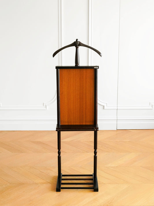 Japanese Showa Period Beech Floor-standing Clothes Hanger