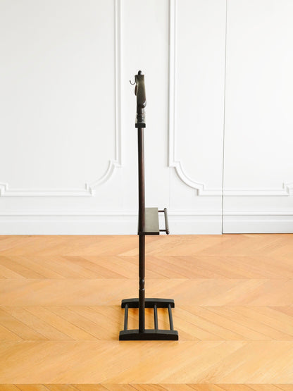 Japanese Showa Period Beech Floor-standing Clothes Hanger