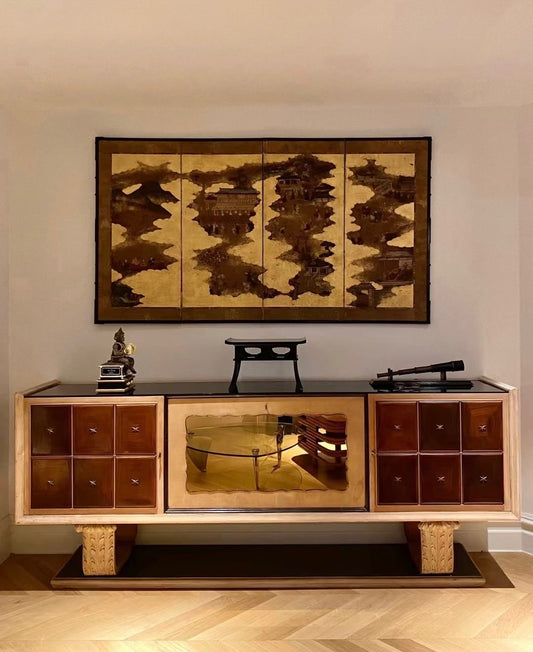 [SOLD] Paolo Buffa Medieval Entryway Cabinet