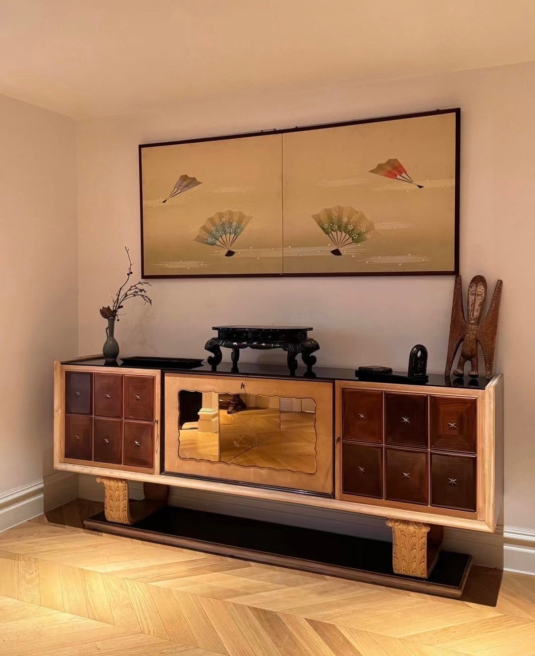 [SOLD] Paolo Buffa Medieval Entryway Cabinet