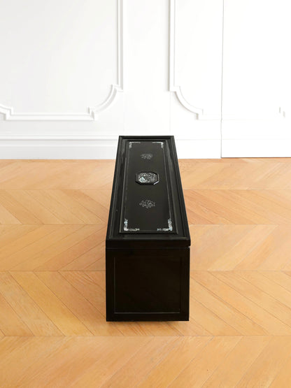 Korean Late 19th Century Mother-of-Pearl Inlaid Storage Cabinet Set