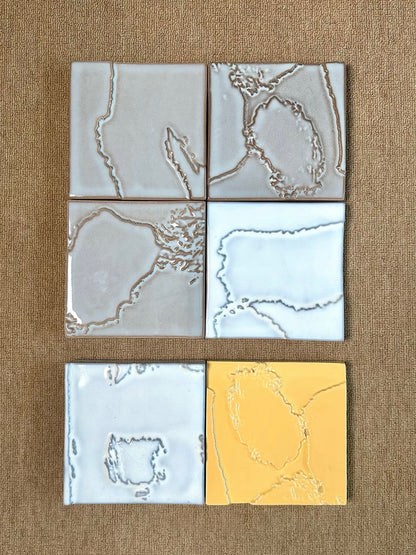 Relief Glaze Handcrafted Tile