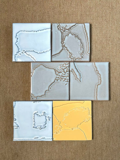 Relief Glaze Handcrafted Tile