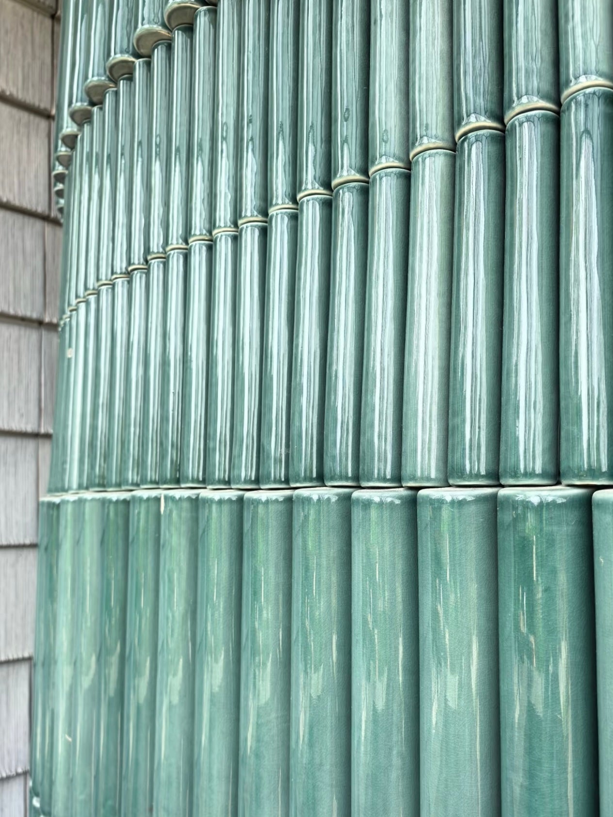 Bamboo Column Handcrafted Tile