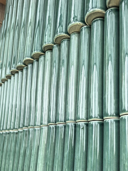 Bamboo Column Handcrafted Tile