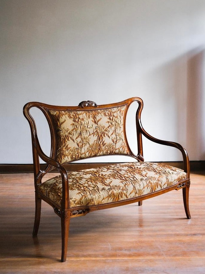 The 19th Century Art Nouveau Armchair