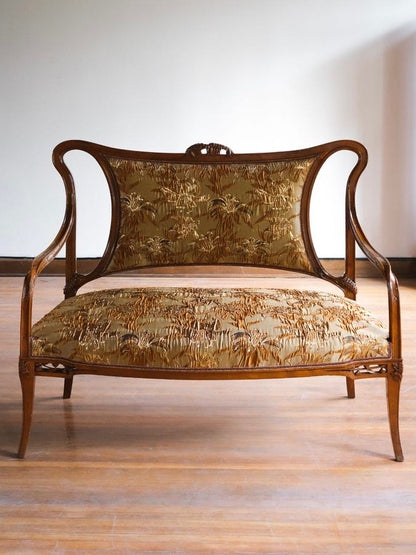 The 19th Century Art Nouveau Armchair