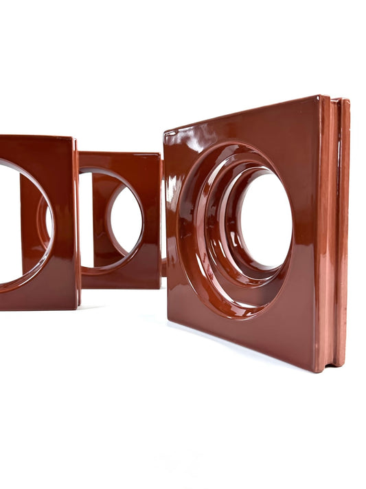 Terracotta Ring Geometric Tile