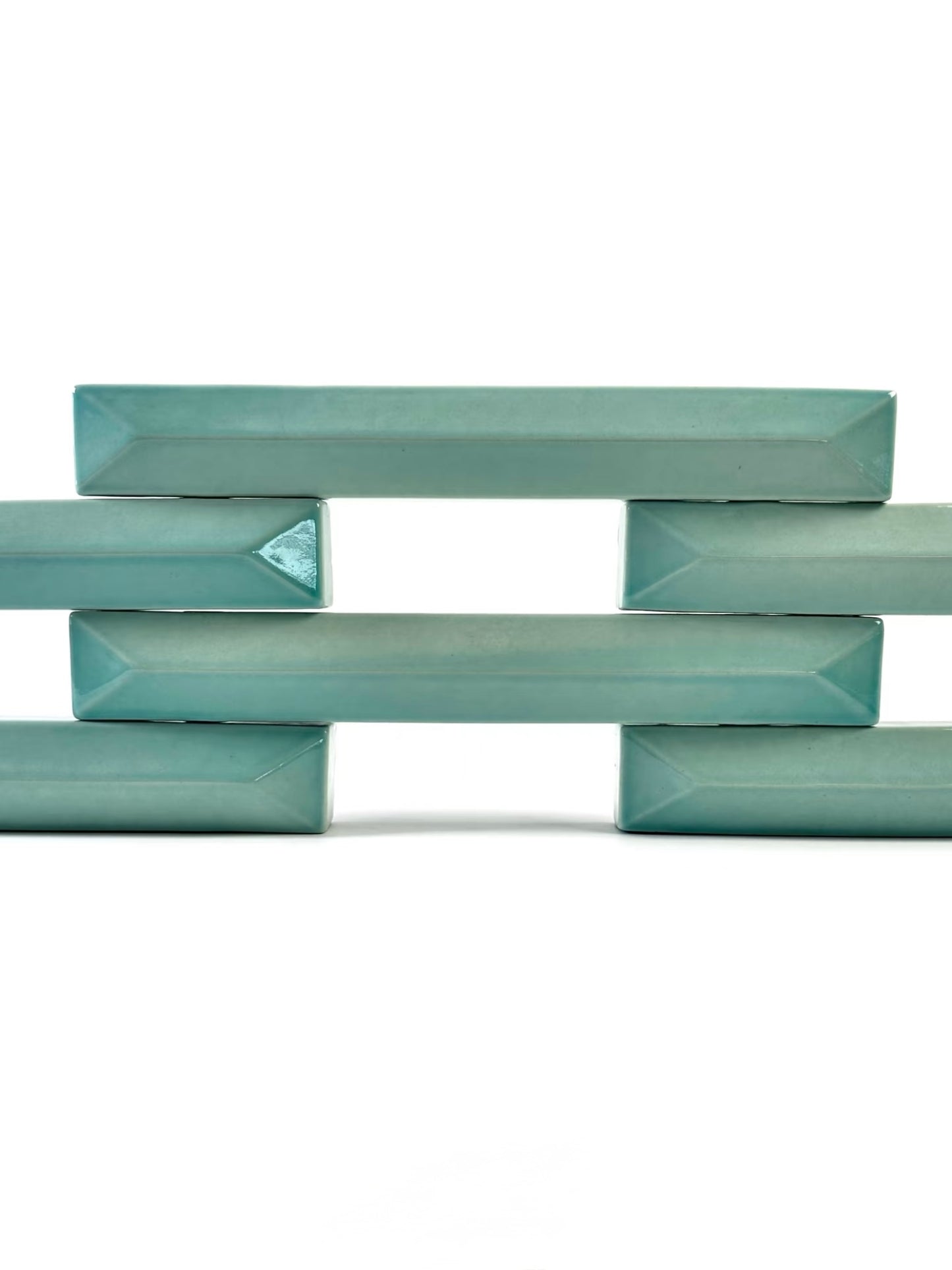 Aqua Ridge Handcrafted Tile
