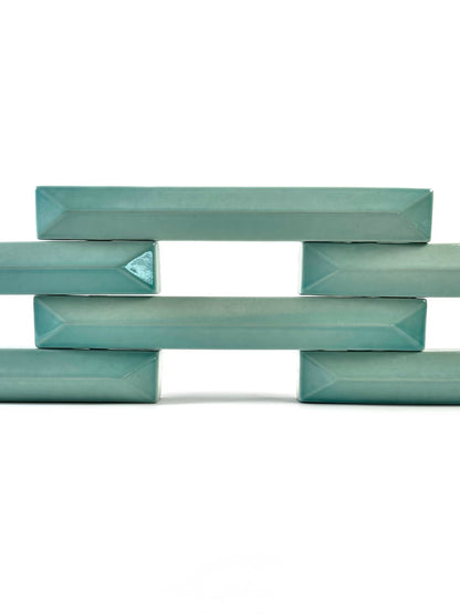Aqua Ridge Handcrafted Tile