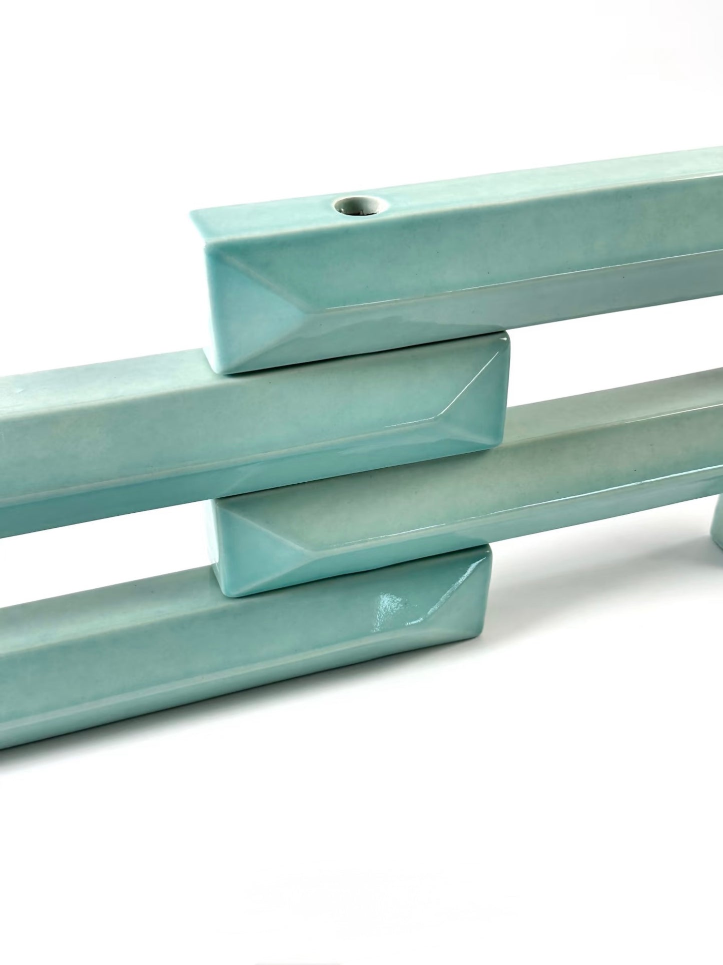 Aqua Ridge Handcrafted Tile