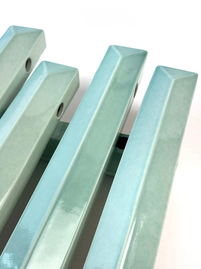 Aqua Ridge Handcrafted Tile
