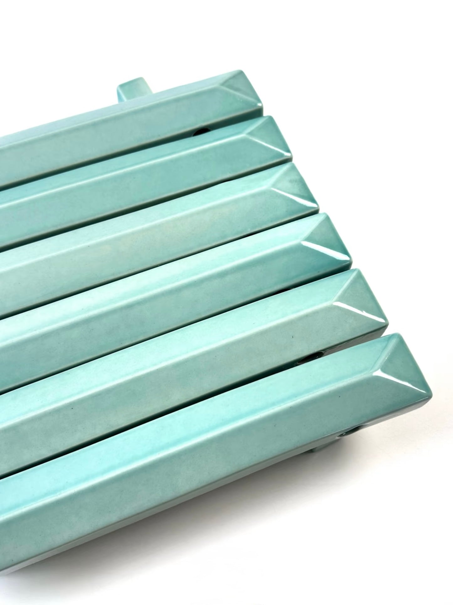 Aqua Ridge Handcrafted Tile
