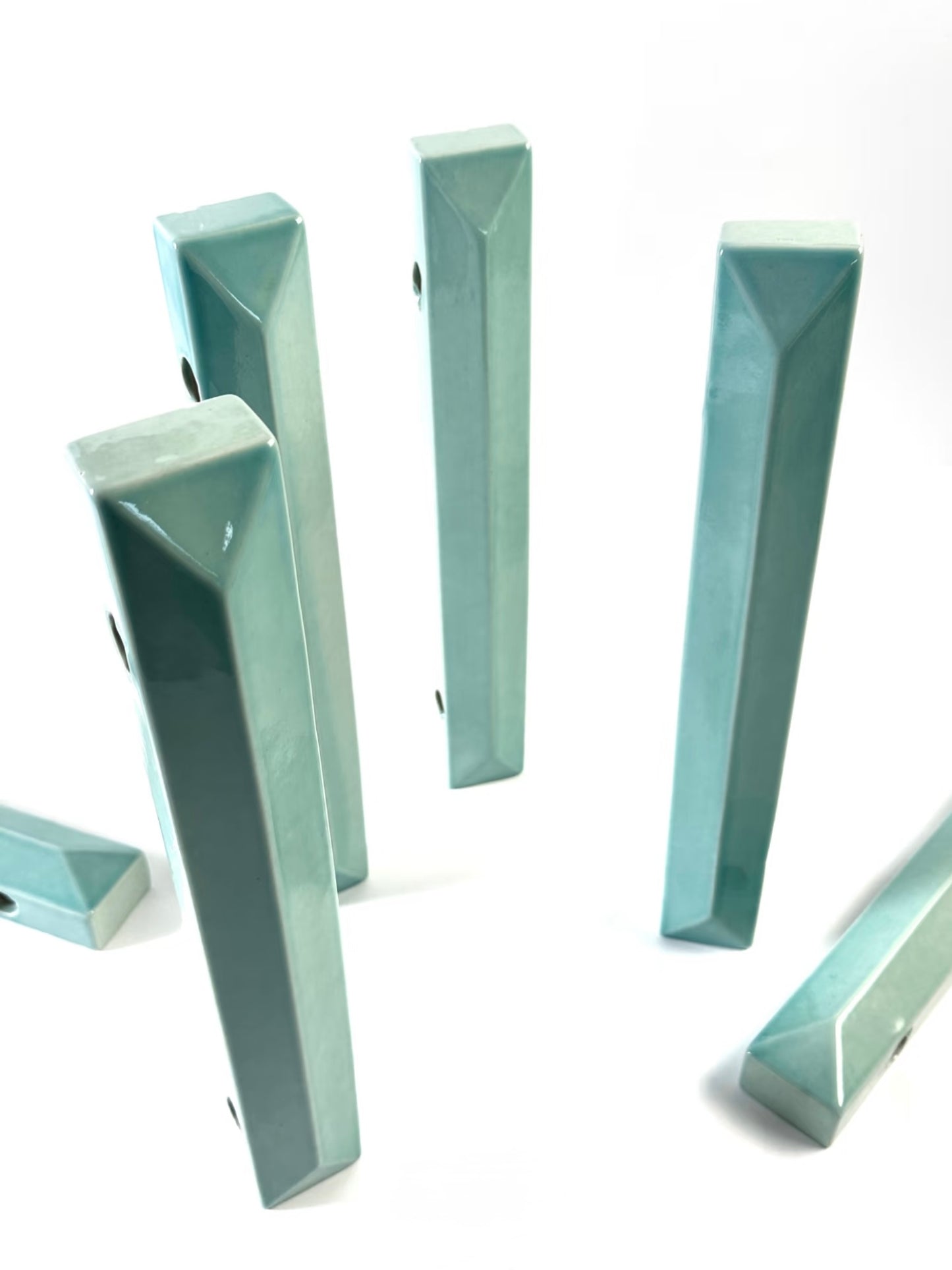 Aqua Ridge Handcrafted Tile