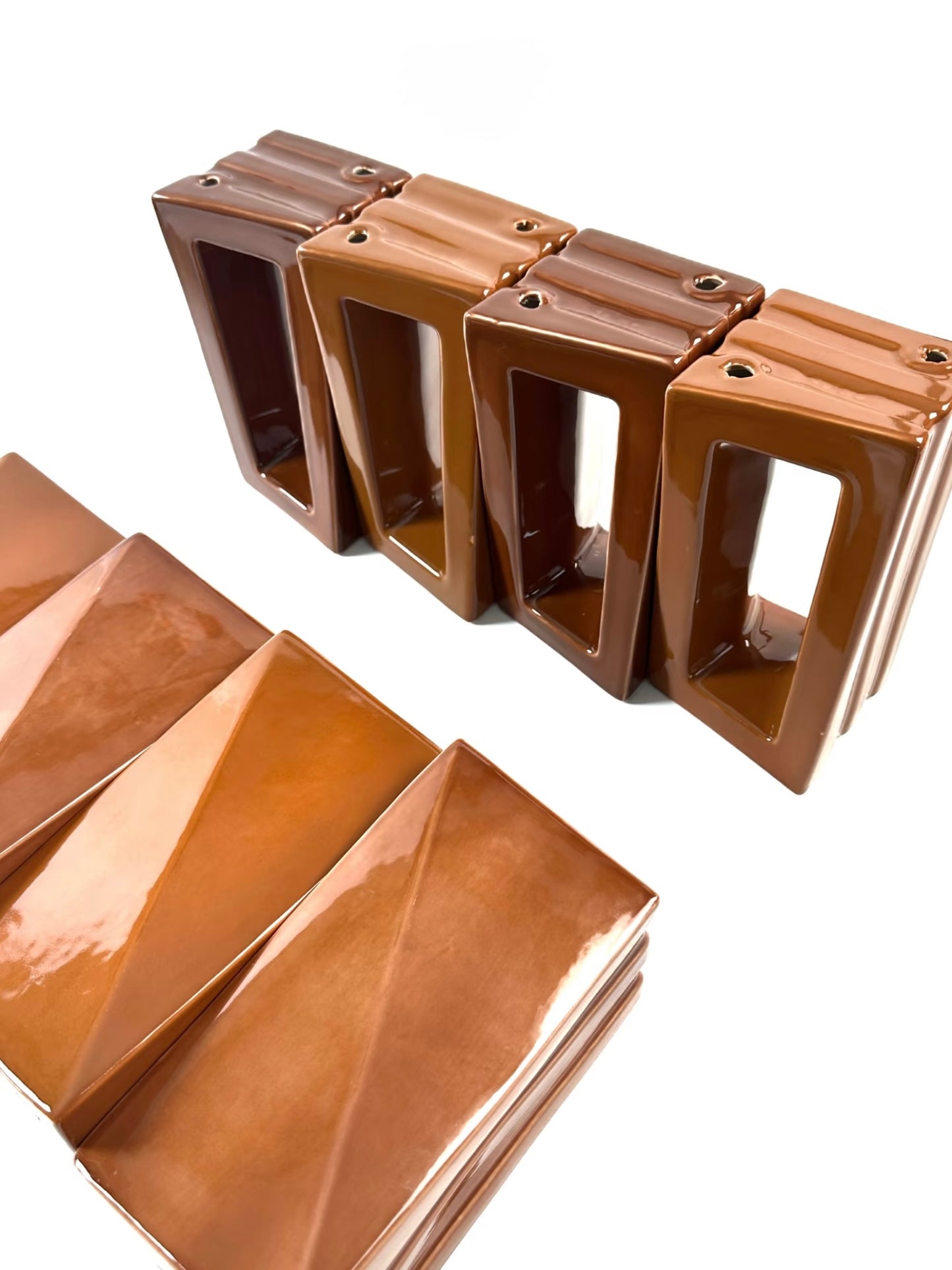 Terracotta Prism Ventilated Tile