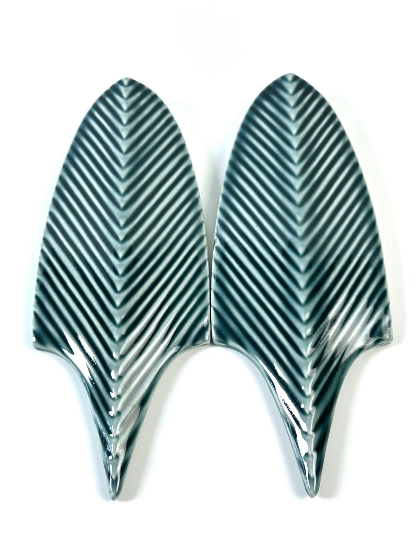 Aqua Leaf Tile