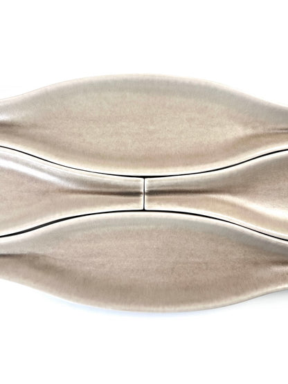 Ivory Leaf Ceramic Tile