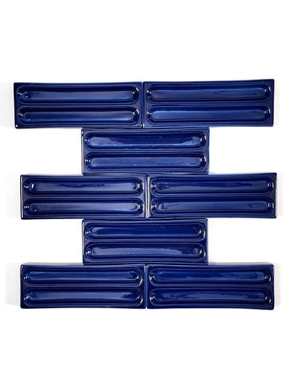 Cobalt Channel Tile