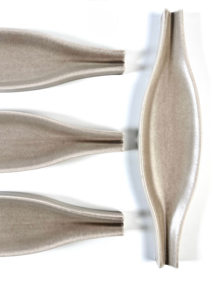 Ivory Leaf Ceramic Tile