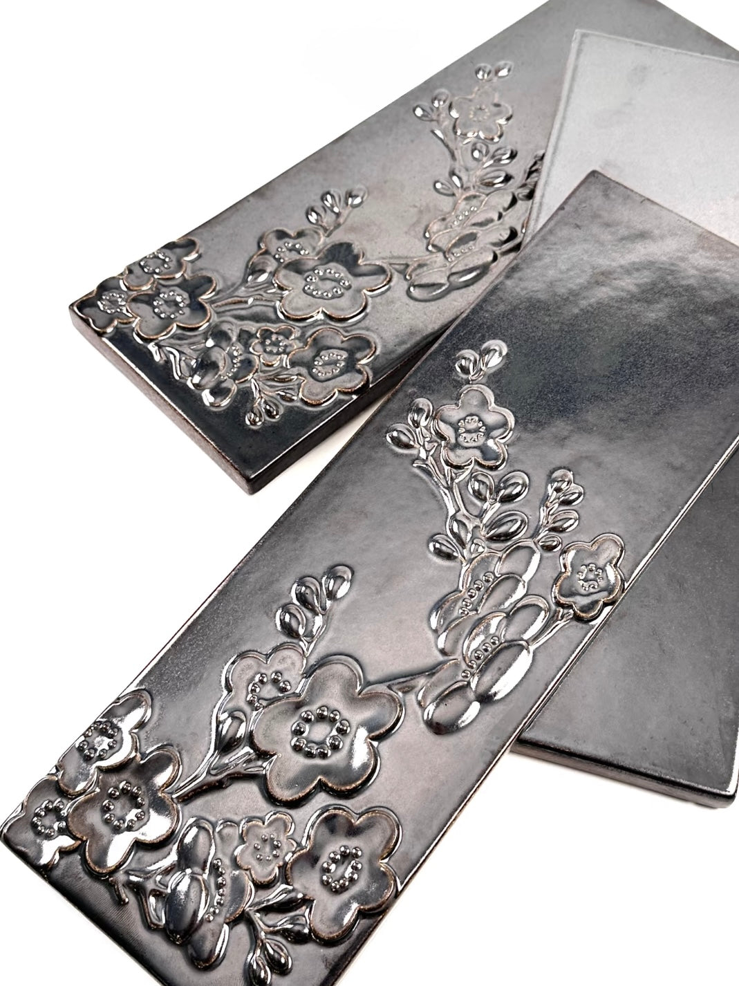 Blossom Relief Ceramic Tile