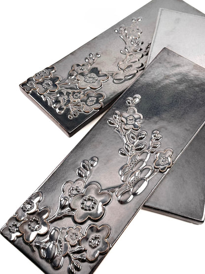 Blossom Relief Ceramic Tile