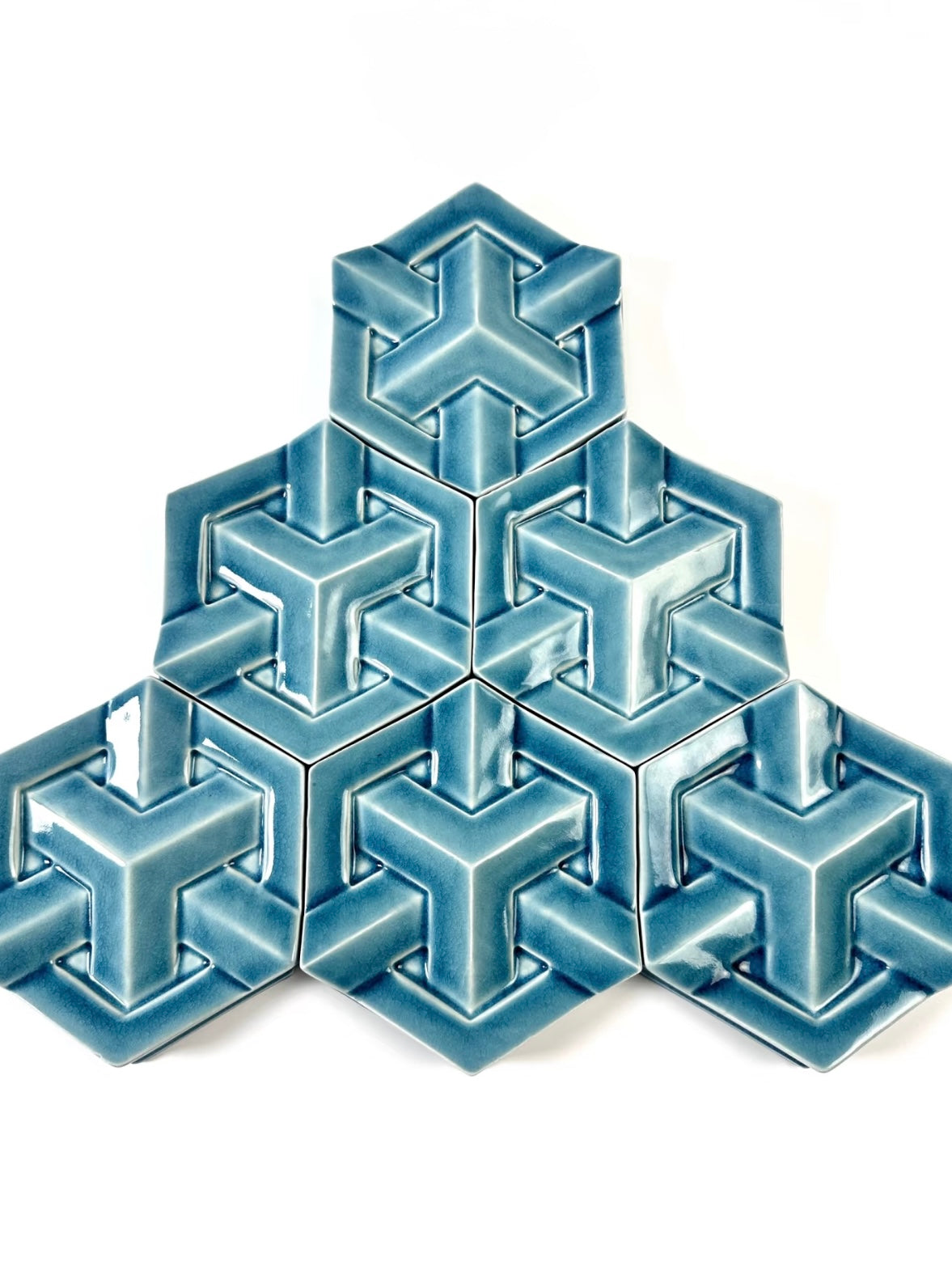 Snowflake Hexagon Tile