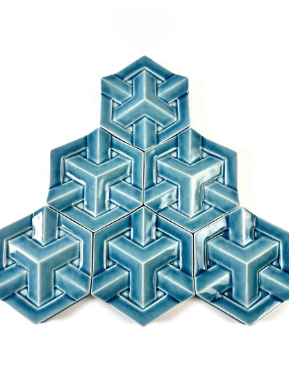 Snowflake Hexagon Tile
