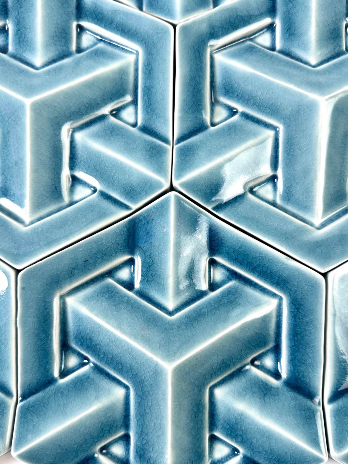 Snowflake Hexagon Tile