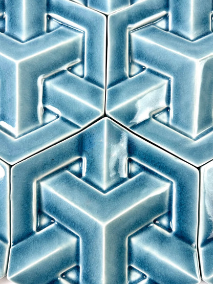 Snowflake Hexagon Tile