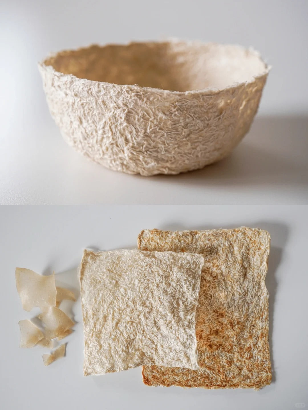 Mycelium Fiber Bio-Composite Sheet