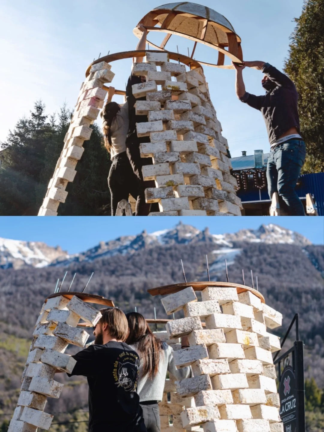 Mycelium Structural Brick – Temporary Shelter Module
