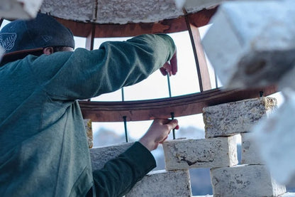 Mycelium Structural Brick – Temporary Shelter Module