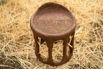Mycelium–Earth Bio-Composite Furniture Structure