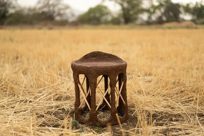 Mycelium–Earth Bio-Composite Furniture Structure