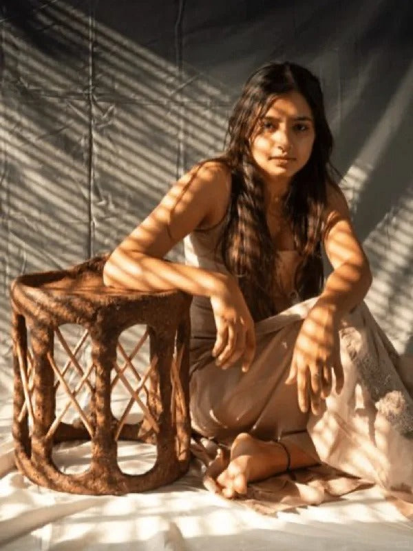 Mycelium–Earth Bio-Composite Furniture Structure