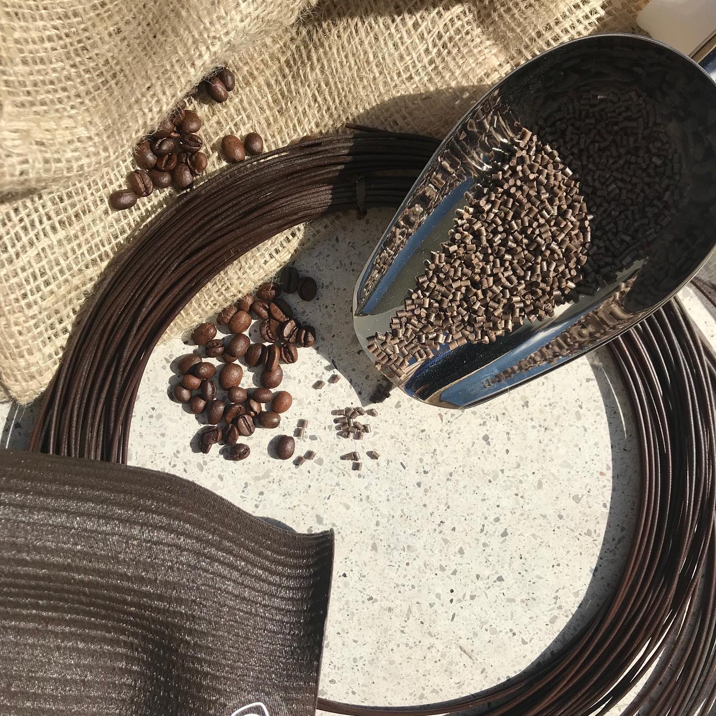Recycled Coffee Composite Material