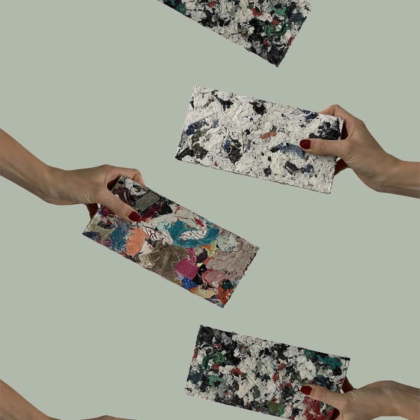 Textile Waste Composite Brick