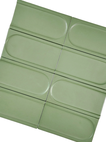 Sage Arch Relief Tile