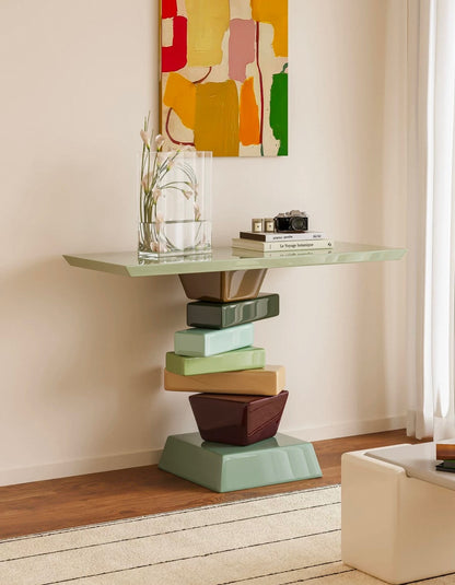 Sugar Cube Console Table