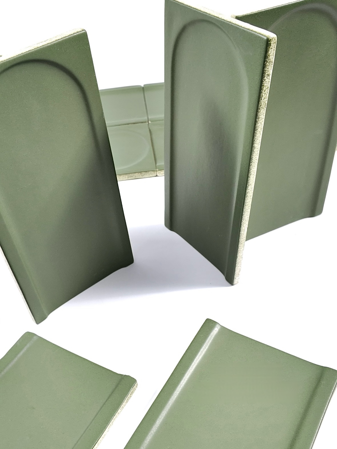 Sage Arch Relief Tile