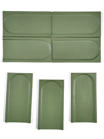 Sage Arch Relief Tile