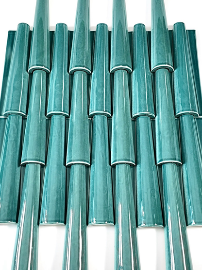 Verdigris Taper Relief Tile