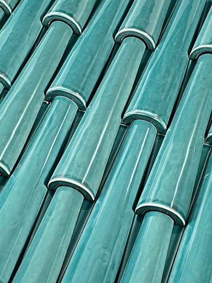 Verdigris Taper Relief Tile