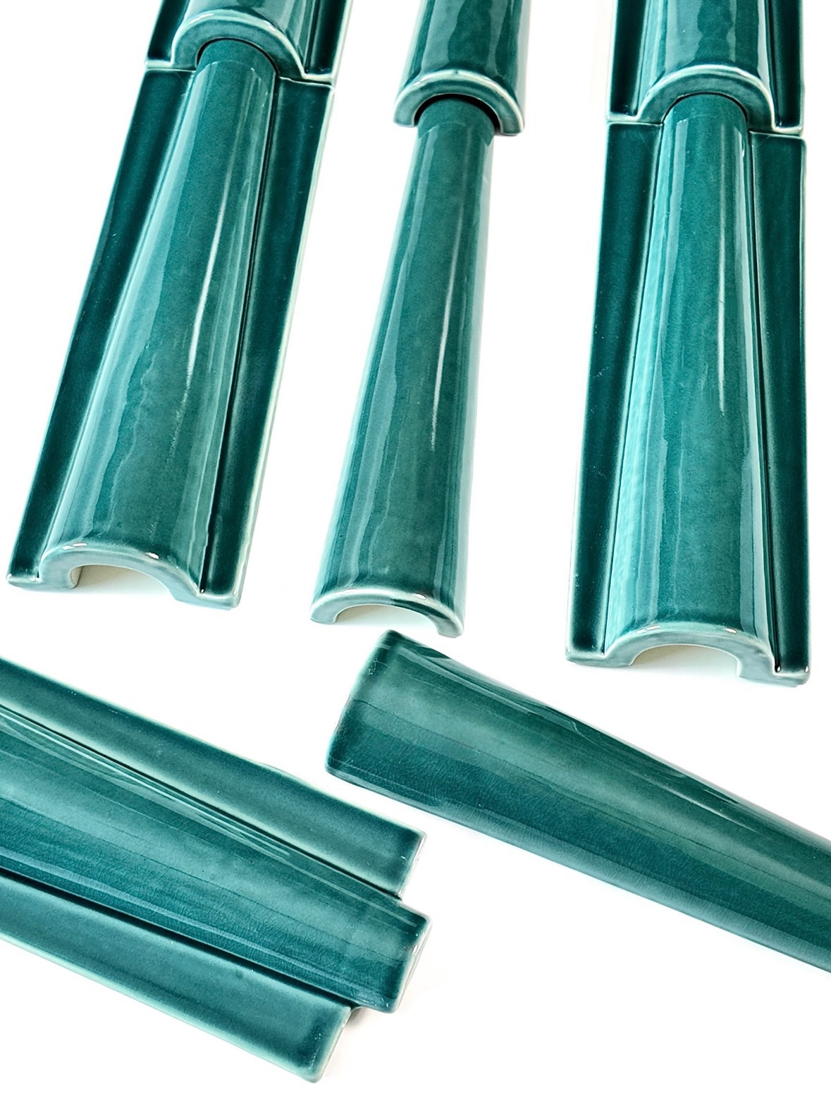Verdigris Taper Relief Tile