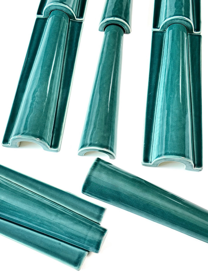 Verdigris Taper Relief Tile