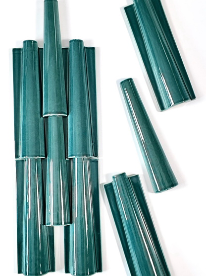 Verdigris Taper Relief Tile