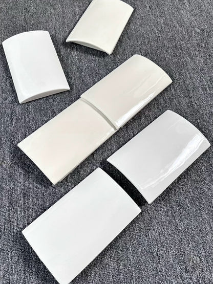 Ivory Crest Relief Tile