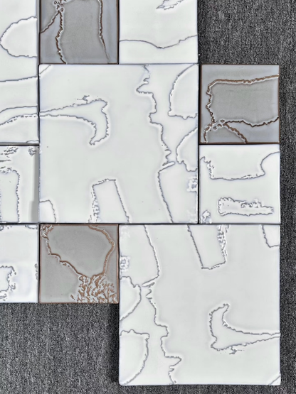 Contour Tide Handmade Tile