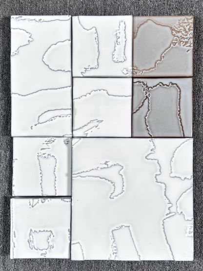 Contour Tide Handmade Tile