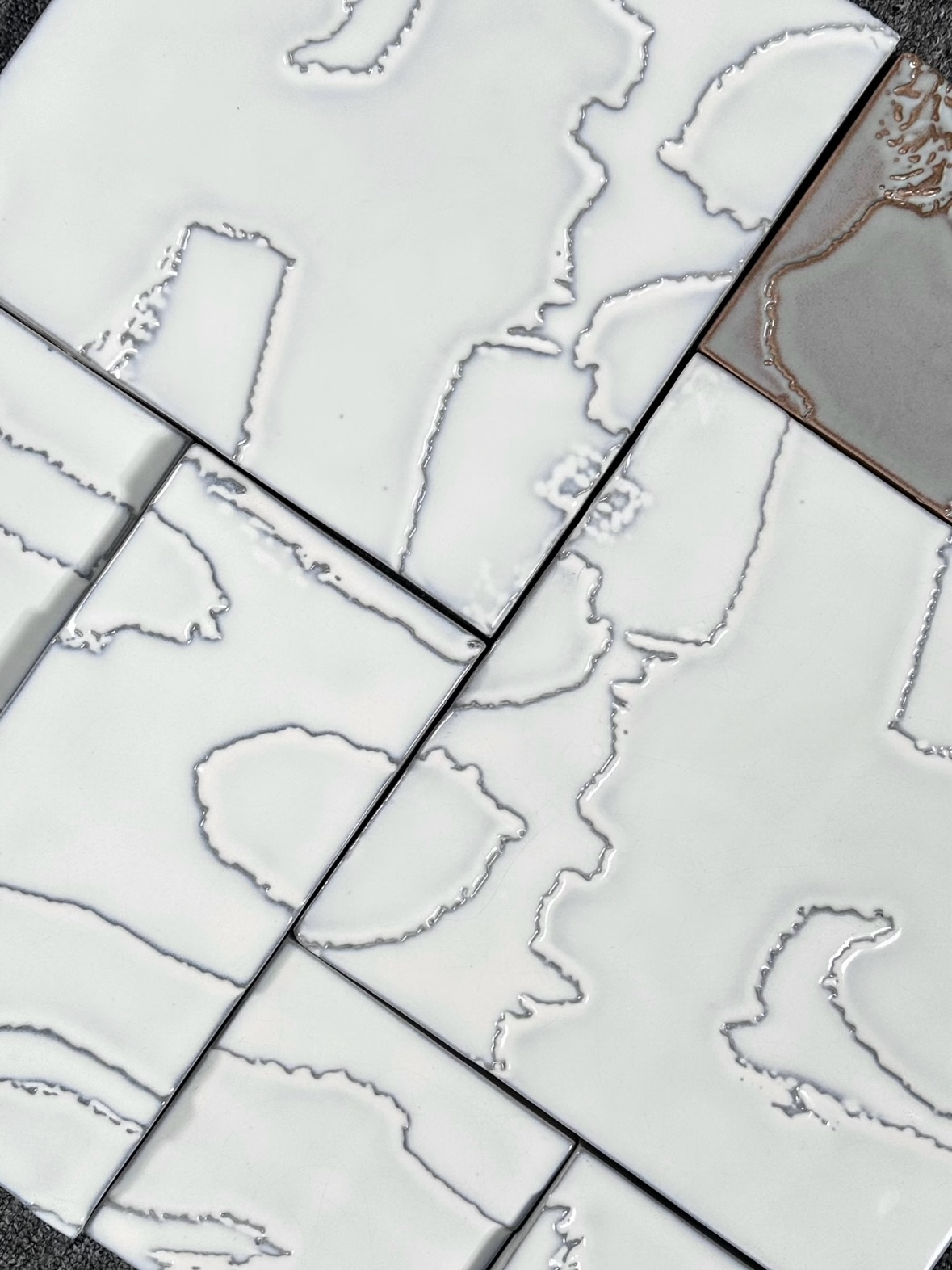Contour Tide Handmade Tile